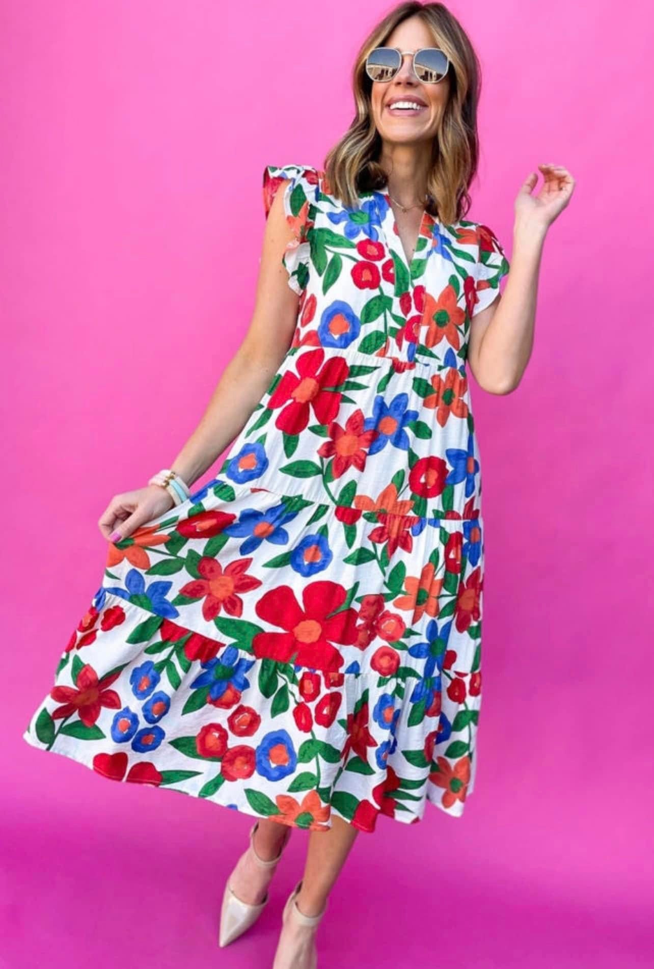 Jasmine Midi Dress