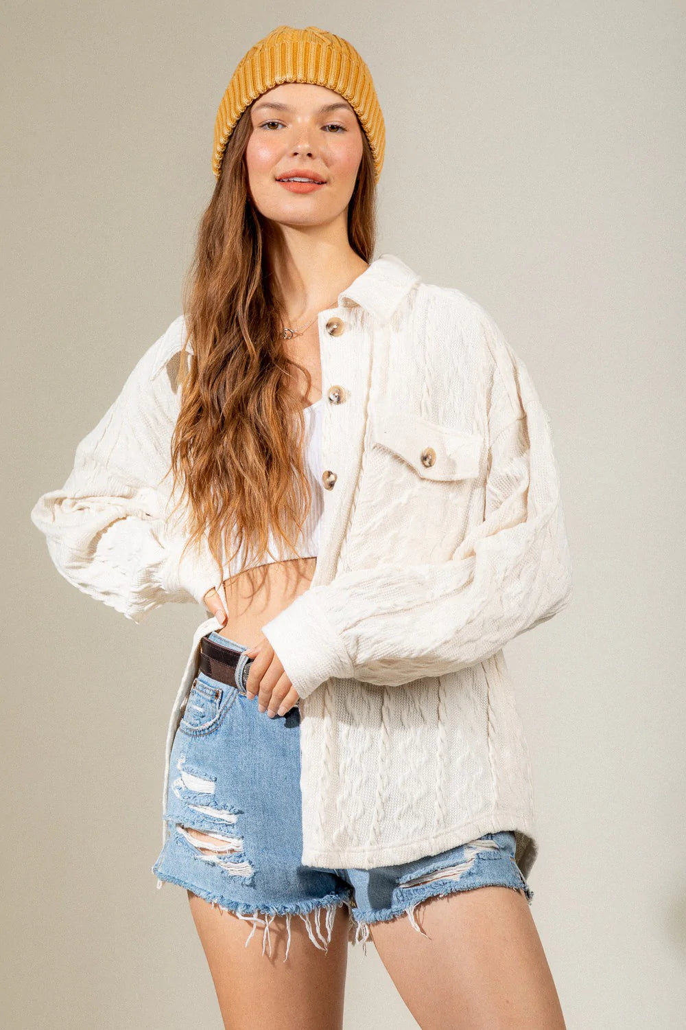 Oatmeal Haisley Top