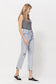 Super High Relaxed Cuffed Straight Jeans