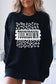 Fall Football Leopard Touchdown Sweatshirt