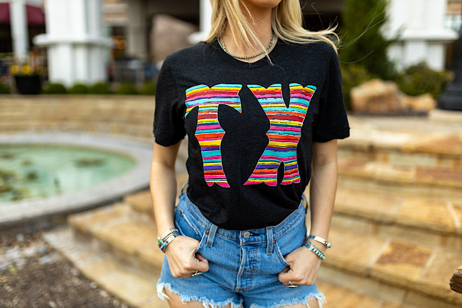 Barbara's Serape TX Tee