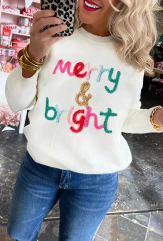 Merry & bright sweater