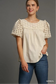 Olivia Linen Mixed Top