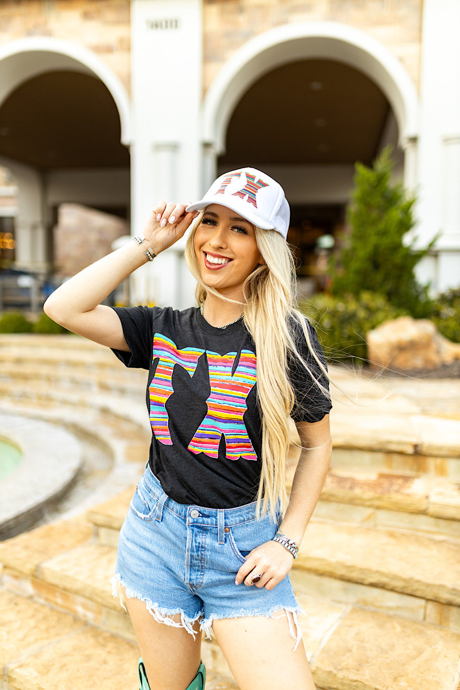 Barbara's Serape TX Tee