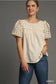 Olivia Linen Mixed Top