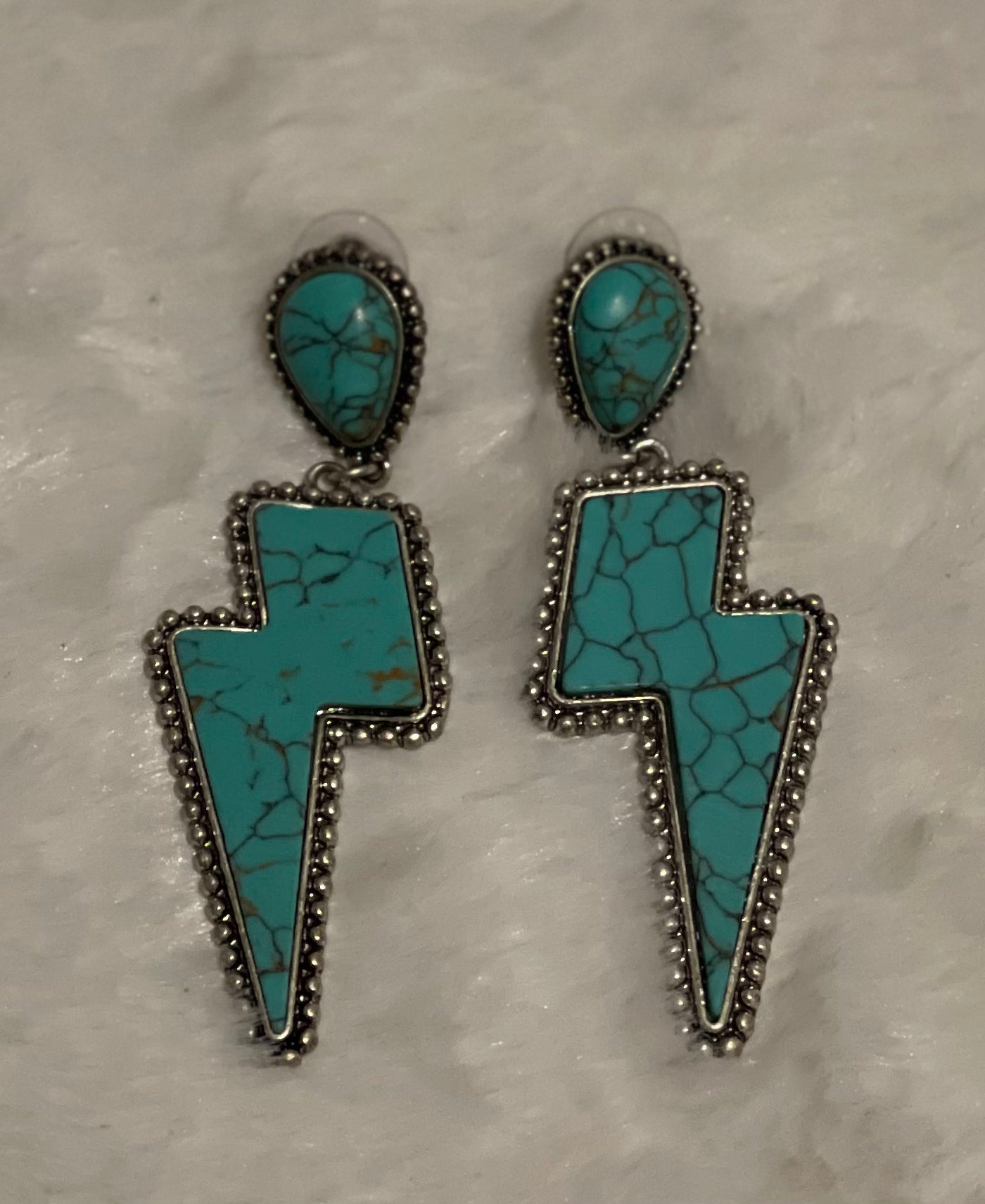 Turquoise Lighting earrings