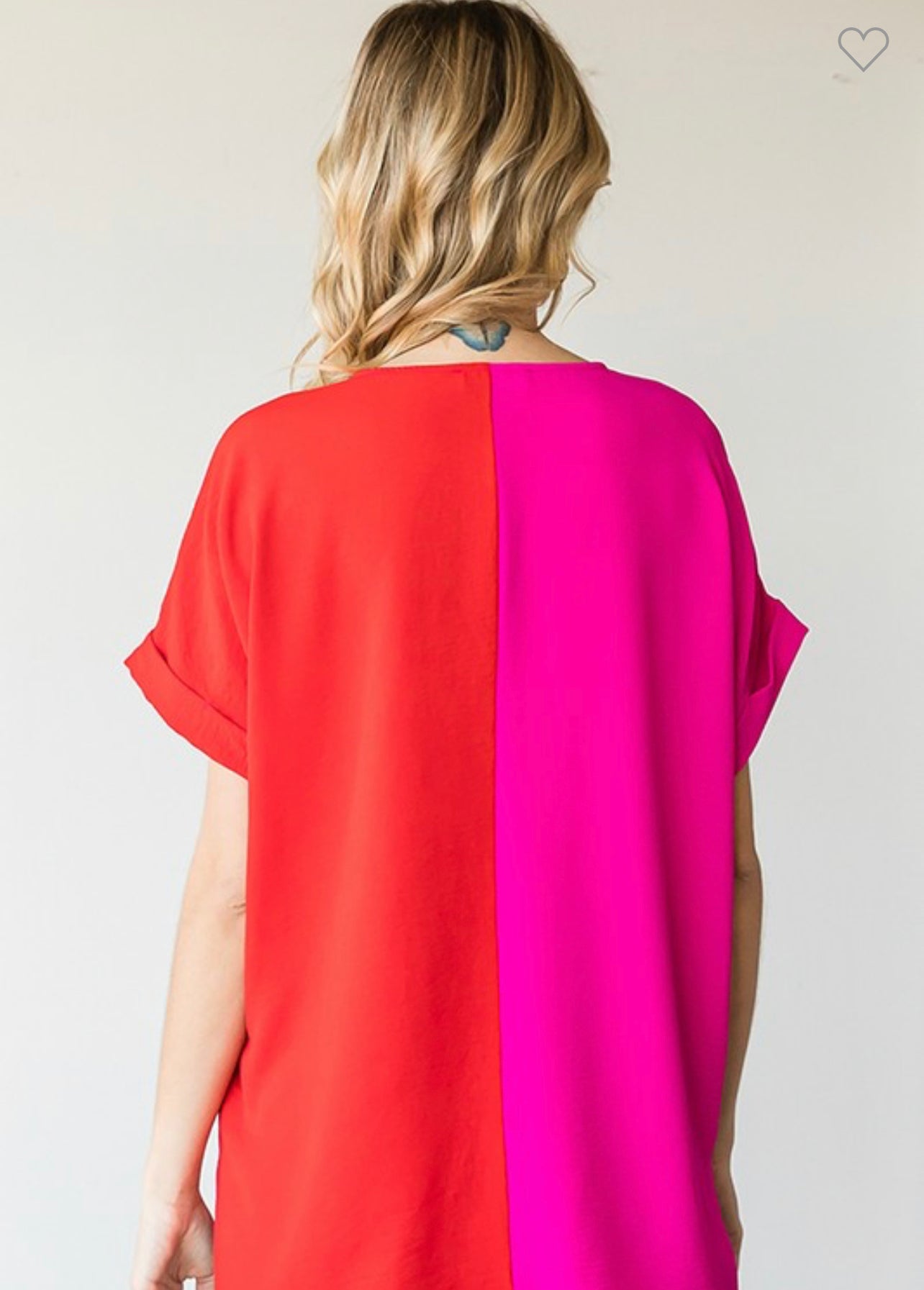 Ultra Hot Pink/Red Color Block