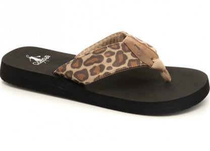 Aquaholics Leopard Sandals